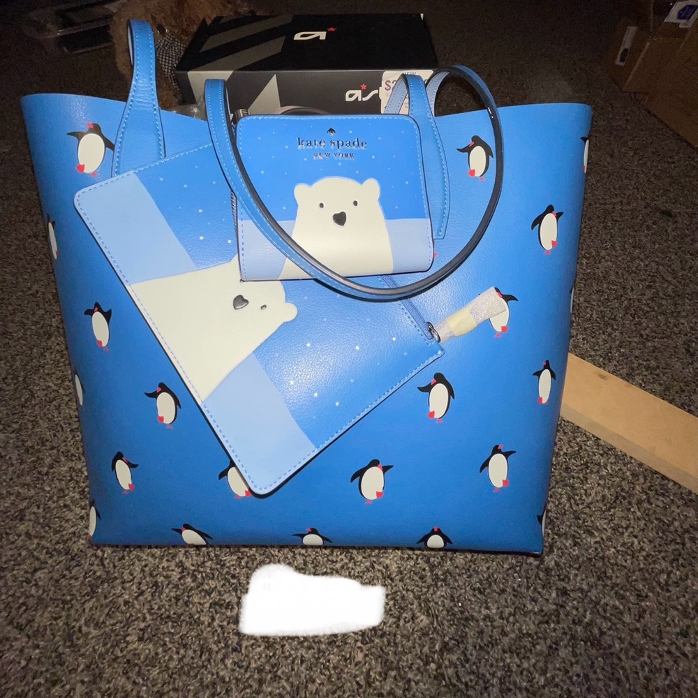 NWT Kate Spade Novelty Tote set
